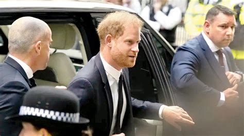 Prince Harry Makes Landmark Court Appearance Against Tabloids