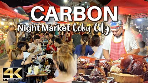 Walking Around The All New Carbon Night Market In Cebu City Philippines