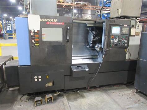 Doosan Fanuc I Series CNC Control 2 800 RPM Puma 2600MSB 2 Axis