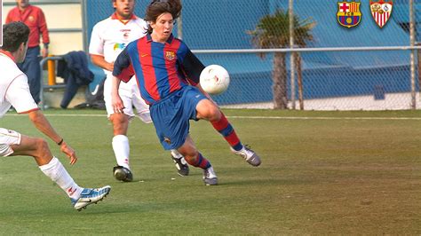 Lionel Messi le jour où il a ridiculisé les jeunes du FC Séville en