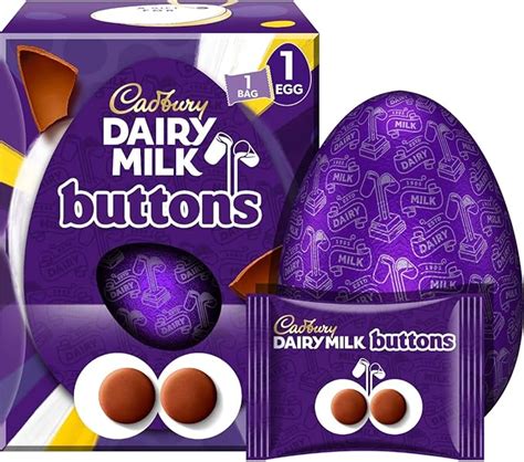 Cadbury Dairy Milk Chocolate Giant Buttons Easter Egg G Amazon Co