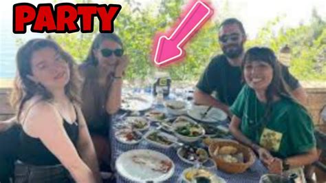 Baris Arduc Gupse Ozay Enjoy Party With Friends Turkish Celebrities