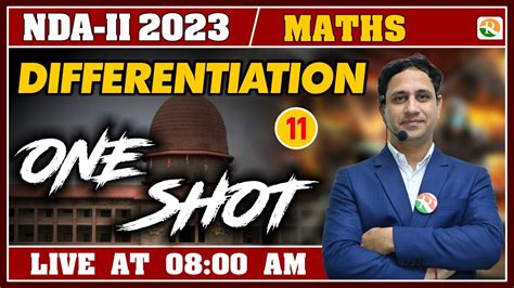 Differentiation One Shot For NDA Nda Maths Classes 2023 Nda Maths