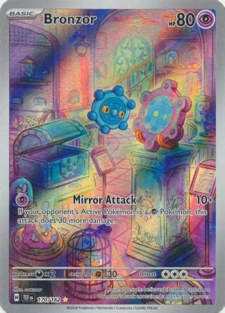 Bronzor Illustration Rare Playset