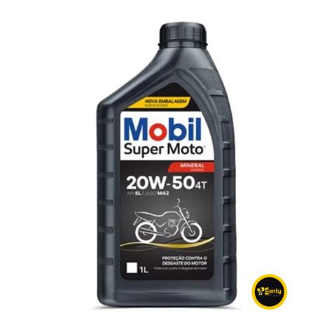 Mobil Super Motos 20w50 Mineral API SL Jaso MA2 Denty Motos