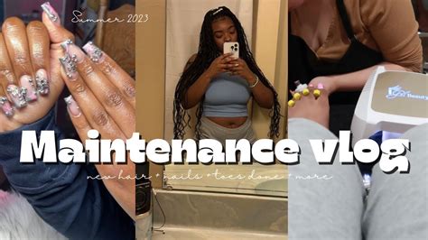 Maintenance Vlog Boho Twist New Nails Eyebrows More Youtube