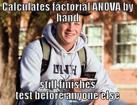 Anova By Hand Quickmeme