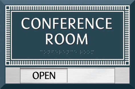 Conference Room Signs | Conference Room Slider Signs