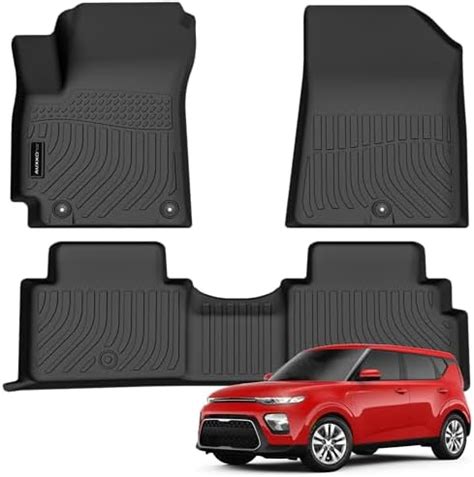 Auxko All Weather Floor Mat Fit For Kia Soul Tpe Liners