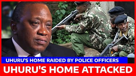 Breaking Mtoto Wa Uhuru Avamiwa Na Polisi Sasa Hivi Wataka Kumkamata