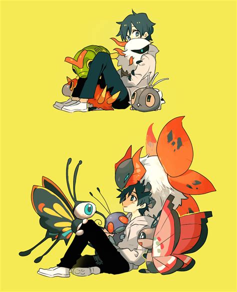 Butterfree Caterpie Volcarona Vivillon Beautifly And More