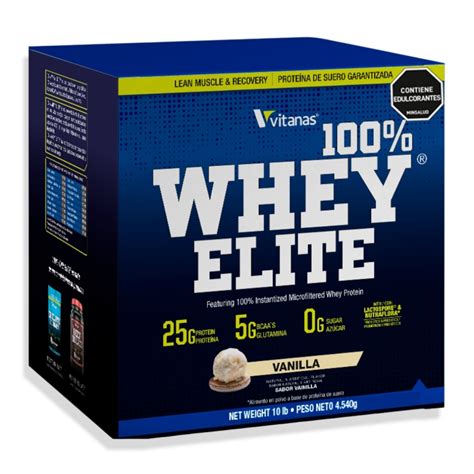 Prote Na Whey Elite Prote Na Suero De Leche X Libras