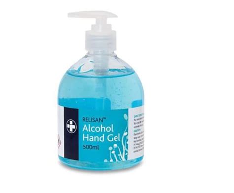 Relisan Alcohol Hand Gel 500ml – WOA STORE