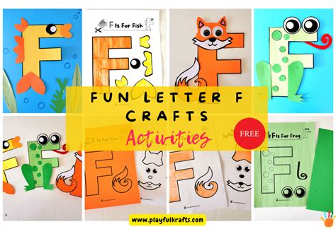 Letter F Crafts For Preschoolers Free Printable Playful Krafts