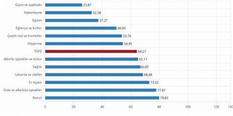 TÜİK Yıllık enflasyon yüzde 64 27 ENAG Yüzde 137 55 Ufuk Gazetesi