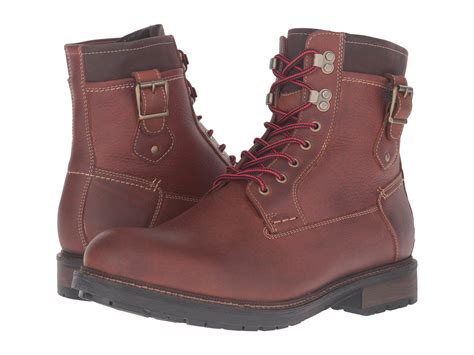 Lyst Johnston And Murphy Waterproof Mchugh Shearling Boot In Brown For Men