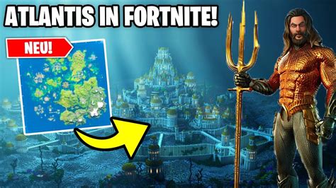 Das Wasser Wird Abgesenkt Atlantis Wird Gefunden In Fortnite