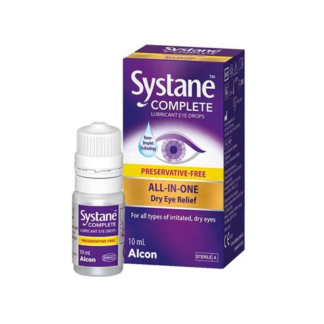 Buy Systane Complete Preservative Free Lubricant Eye Drops 10ml Online