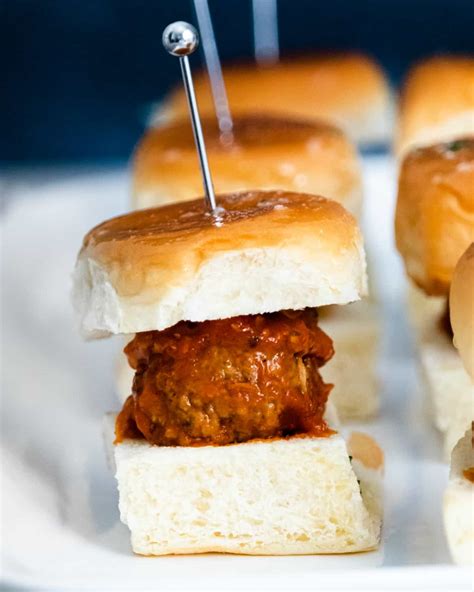 Instant Pot Meatball Sliders Recipe Shugary Sweets