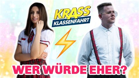 Krass Klassenfahrt Wer WÜrde Eher 🤔 Mit Georg And Hortensia Youtube