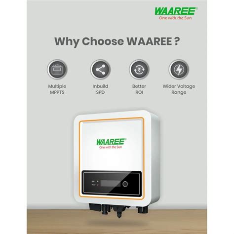 Waaree W K G Single Phase Solar On Grid Inverter At