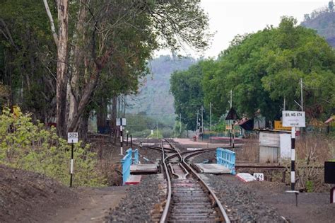 Vista Panor Mica De La Estaci N De Tren En La Plataforma De La Estaci N