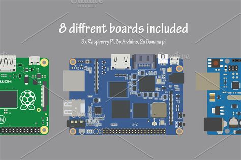 Electronic/Breadboard Components | Custom-Designed Illustrations ...