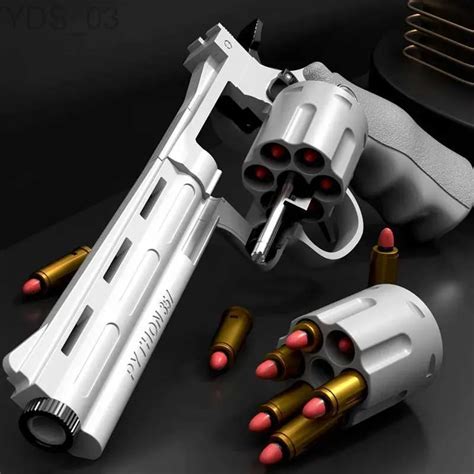 Pistola De Juguete ZP5 Revolver Burst Toy Gun Boy Soft Bullet Toy Gun