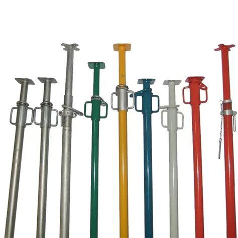 Adjustable Height Steel Props Shoring Jack Post Pipe Support For