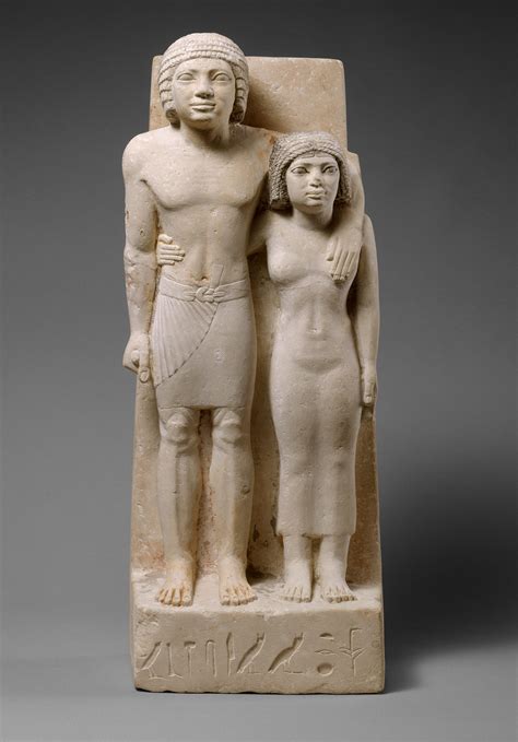 Statue of Memi and Sabu [Egyptian; Probably from Giza] (48.111) | Heilbrunn Timeline of Art ...