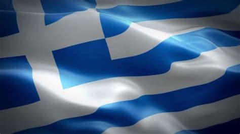 Greek Flag Videos Royalty Free Stock Greek Flag Footage