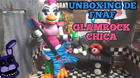 Unboxing De Glamrock Chica Fnaf Security Breach Funko Youtube