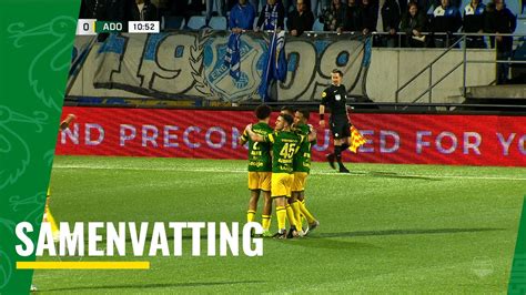 Samenvatting FC Eindhoven ADO Den Haag 1 1 13 03 2023 YouTube