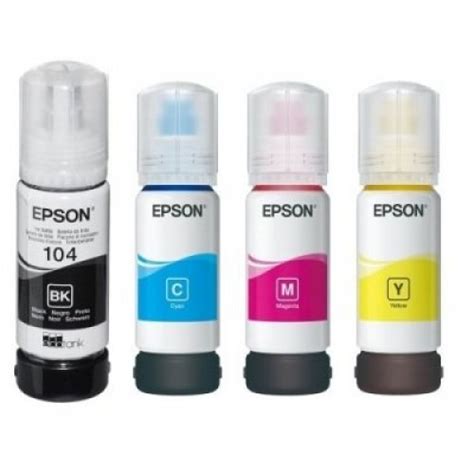 Garrafas De Tinta Original Epson Embalagem Multipack Para