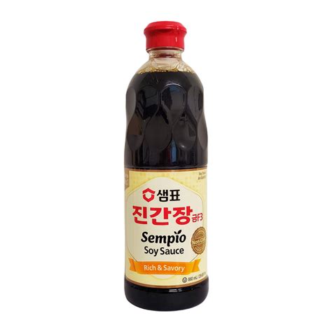 Soy Sauce Rich Savory Ml Jin Sempio Korea