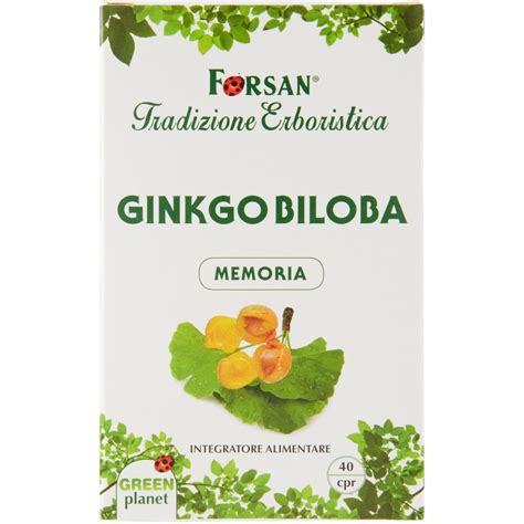 Integratore Ginkgo Biloba Forsan 18 G Coop Shop