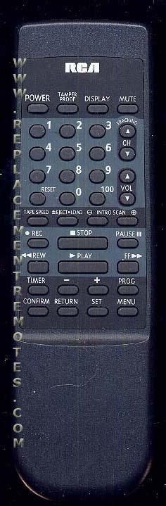 Buy Rca Rca910 Vcr Vcr Remote Control