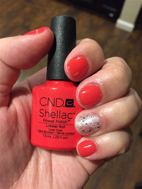 Cnd Lobster Roll Shellac Cnd Nails Nails Nail Polish