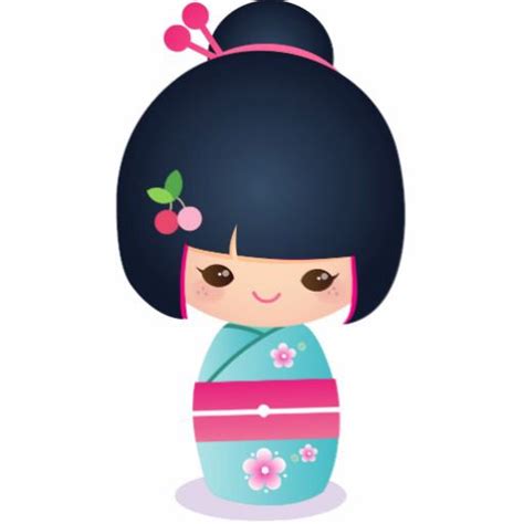 28 best Kokeshi Dolls images on Pinterest | Geishas, Drawings and Figurines