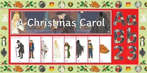 Gcse A Christmas Carol Display Pack Teacher Made