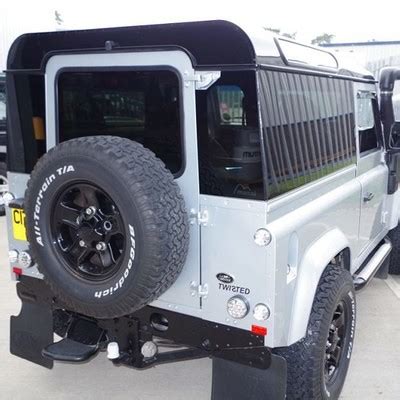 Fixed Masai Panoramic Tinted Side Windows For Land Rover Defender 110 4