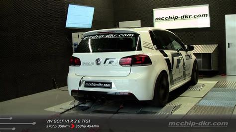 Mcchip Dkr Leistungssteigerung Chiptuning VW Golf 6 R TFSI YouTube