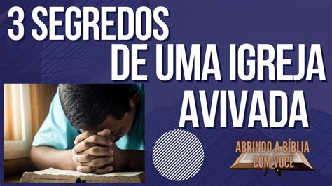 Marlene Mello 3 Segredos De Uma Igreja Avivada YouTube