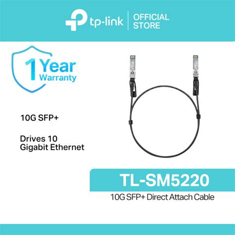 TP Link TL SM5220 10G SFP Direct Attach Cable TP LINK TPLINK Tp