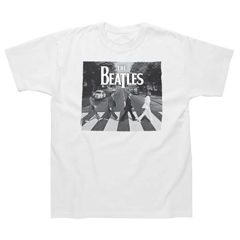 Beatles T-Shirt White Abbey Road | Lambert Souvenirs