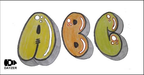 draw graffiti letters easy  beginners guide dayzerart