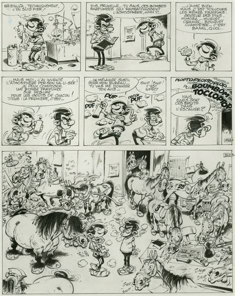 André Franquin Gaston Lagaffe nous gâte Tome 8 1970 Gag 568