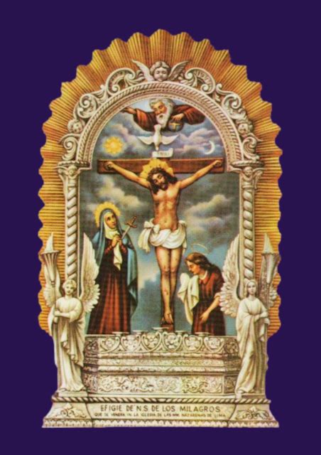 Apostolado De La Piedad Popular Novena Al Se Or De Los Milagros De Lima