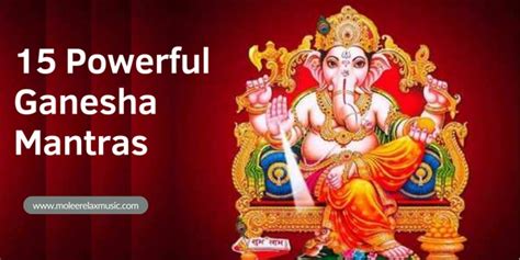 Ganesha Mantra For Health Wealth And Happiness 15 Mantras Revealed