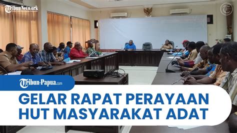 Hut Ke Kebangkitan Masyarakat Adat Kabupaten Jayapura Dpmk Gelar